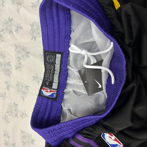 NBA Los Angeles Lakers Nike Dri Fit Swingman Shorts - Picture 5 of 6